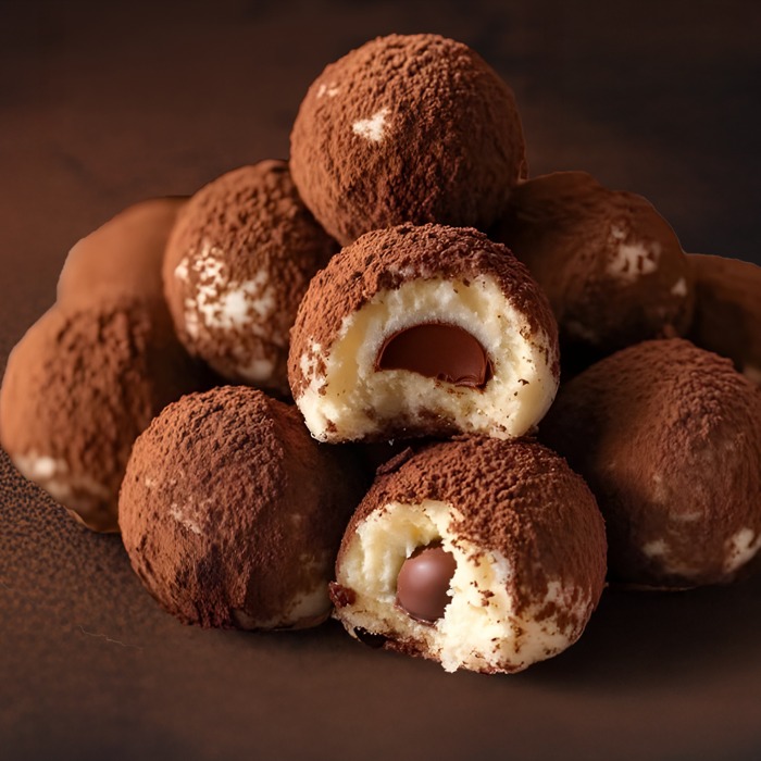 Tiramisu balls chocolate 