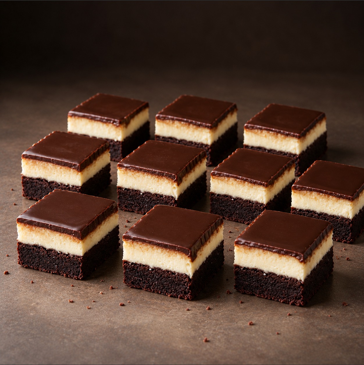 Keto Brownies Cheesecake (12 Pcs)